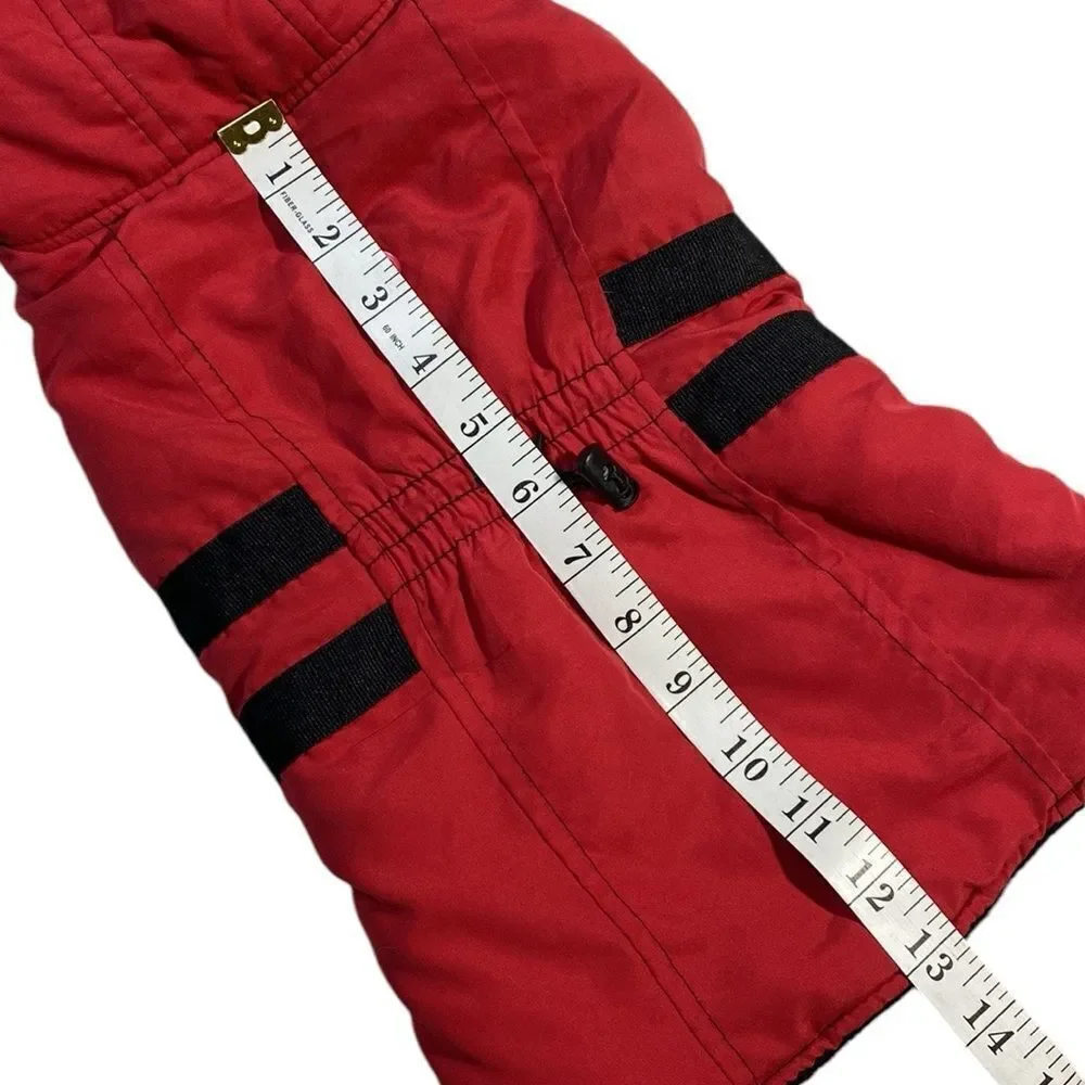 Warm Toggle Puffer Dog Parka Jacket